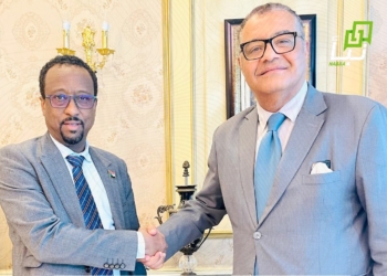Al-Eisir Hands Over Funding for Voluntary Return Train for His Ministry’s Staff from Cairo