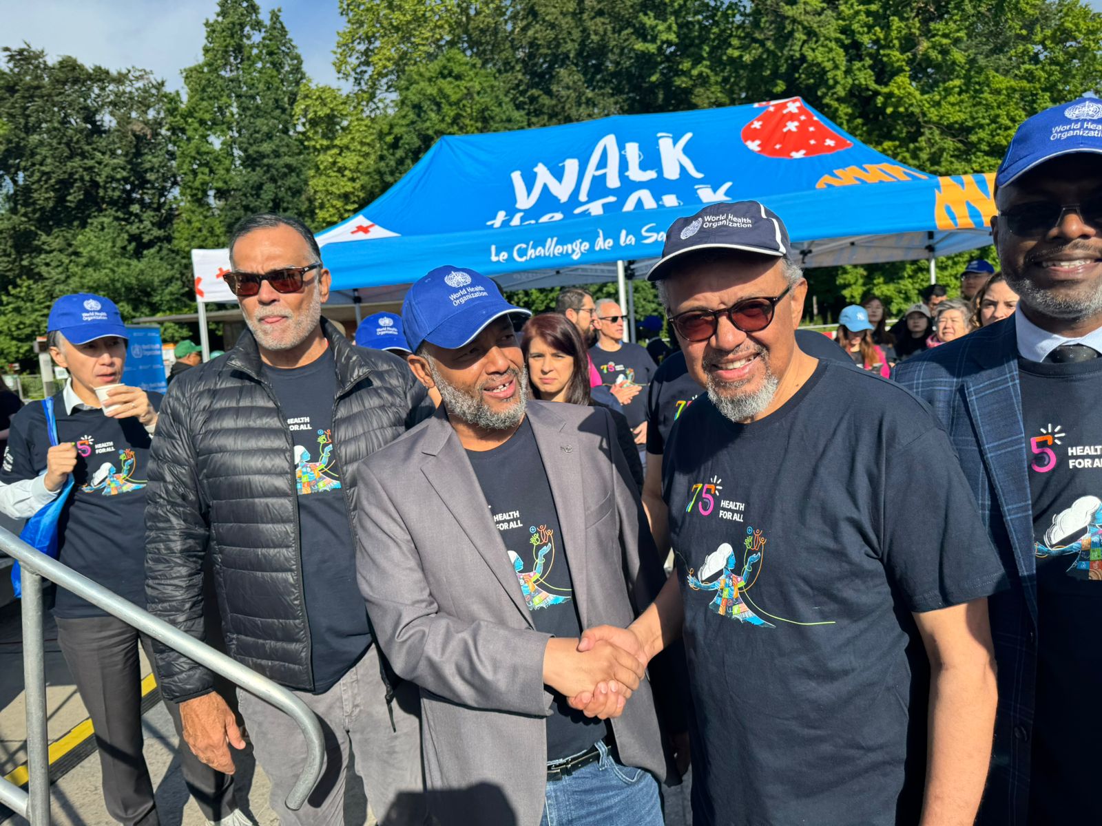 Health Minister Participates in Sixth “Walk the Talk” Event in Geneva 18 Health Minister Participates in Sixth “Walk the Talk” Event in Geneva