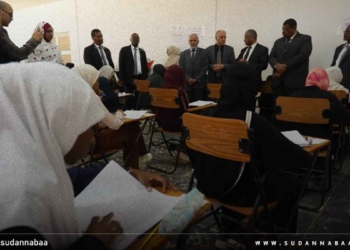 انطلاق امتحانات الشهادة المتوسطة بمركز بنغازي بليبيا