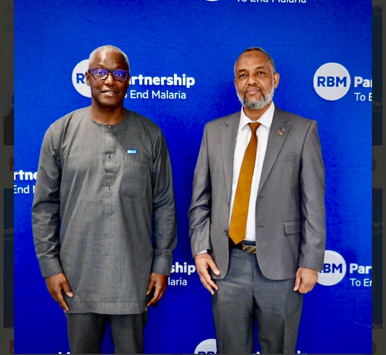 Health Minister Discusses Malaria Control Support with RBM Partnership