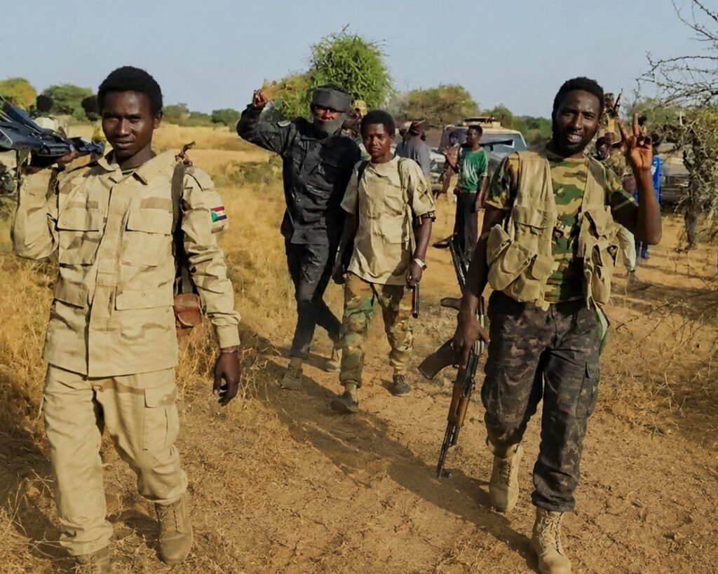 North Kordofan Security Cell Arrests Six Accused of Espionage with RSF Militia 1 جواسيس