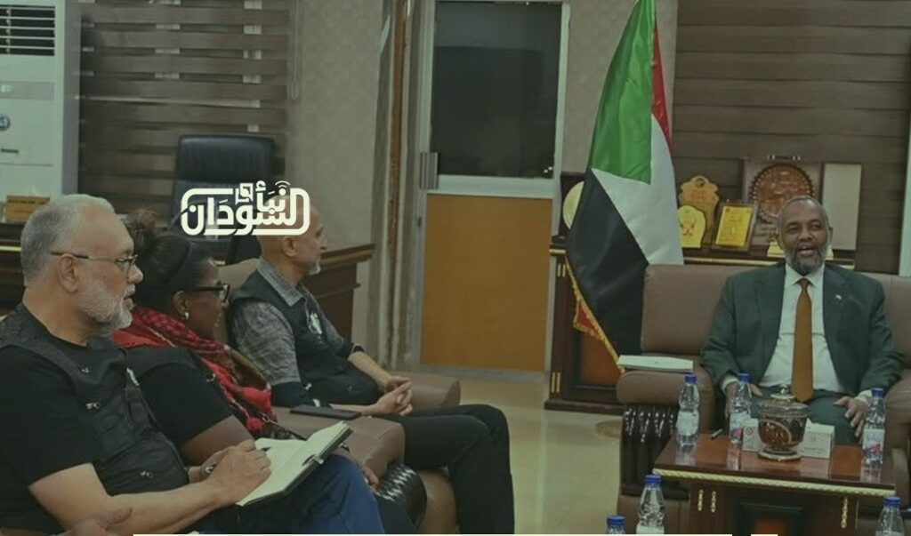 Health Minister Meets US Humanity Organization Delegation to Boost Health Sector Cooperation in Sudan 1 وزير الصحة 1