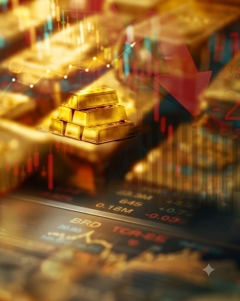 Gold Prices Fall More Than 1%, Headed for Biggest Monthly Loss Since October 2008