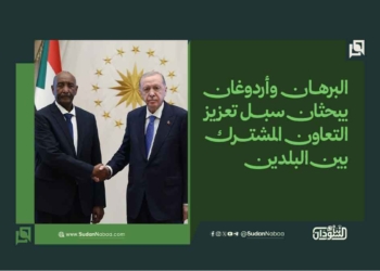 البرهان وأردوغان يبحثان سبل تعزيز التعاون المشترك بين البلدين