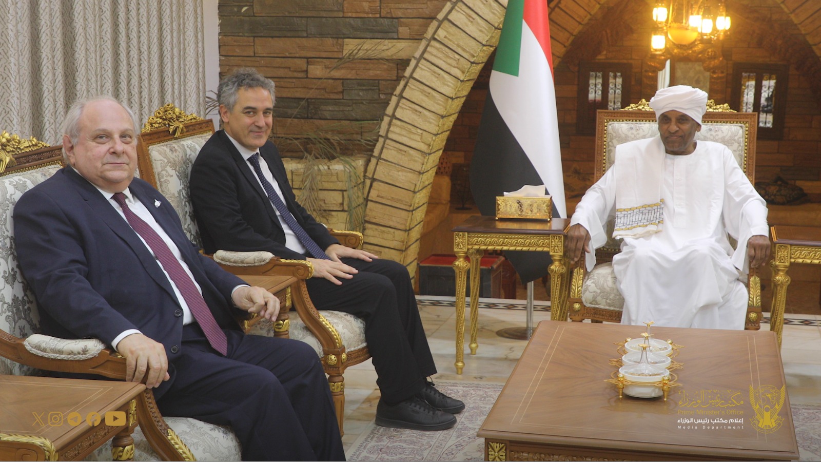Prime Minister Meets Secretary-General of Italy’s Sant’Egidio Community