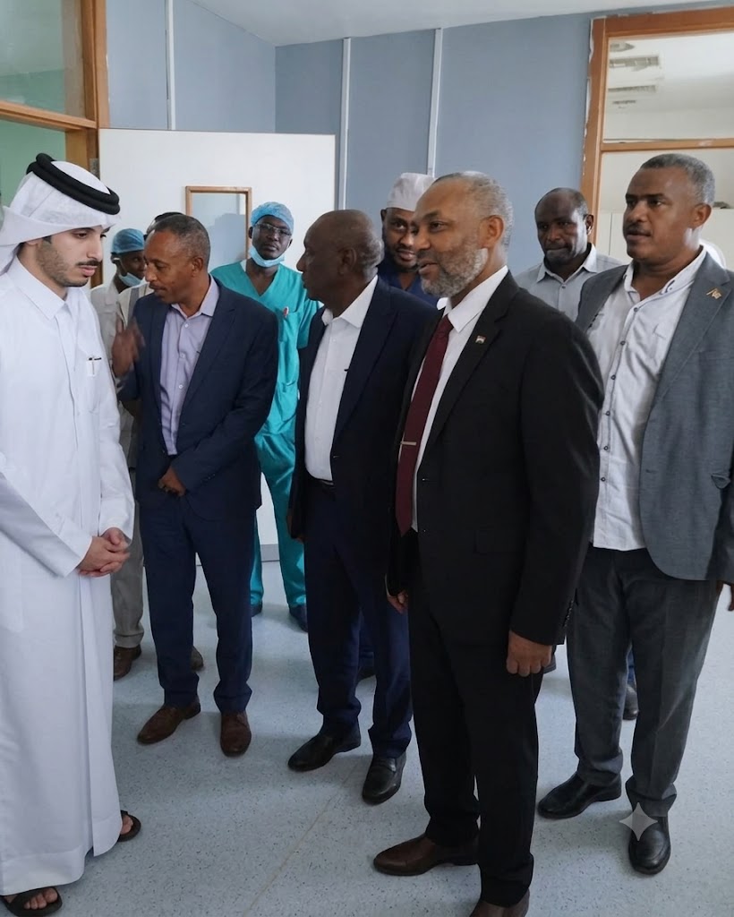 Health Minister Launches Qatar Charity Pediatric Heart Surgery and Catheterization Project in Madani