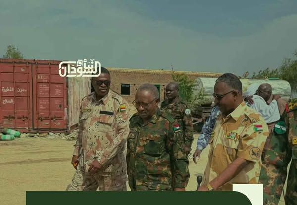 National Mobilization Committee Meets White Nile Infantry Division Commander 1 الباهي 2