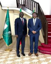 Sudan's Ambassador to Ethiopia Meets AU Genocide Prevention Envoy 1 Sudan’s Ambassador to Ethiopia Meets AU Genocide Prevention Envoy