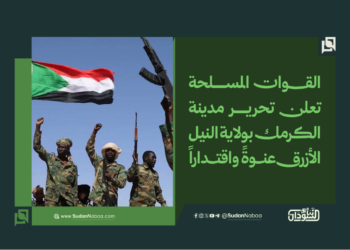 القوات المسلحة تعلن تحرير مدينة الكرمك بولاية النيل الأزرق عنوةً واقتداراً