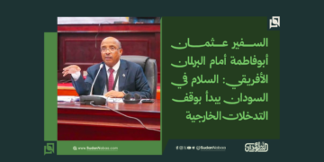 السفير عثمان أبوفاطمة أمام البرلمان الأفريقي: السلام في السودان يبدأ بوقف التدخلات الخارجية