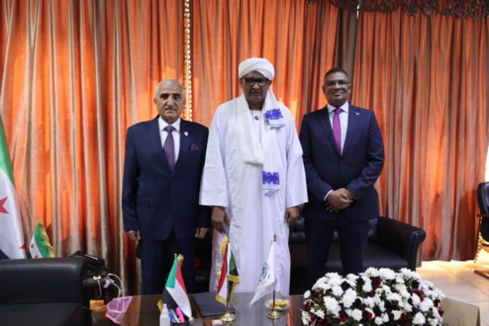 Minister of Agriculture Holds Official Talks with Syrian Counterpart