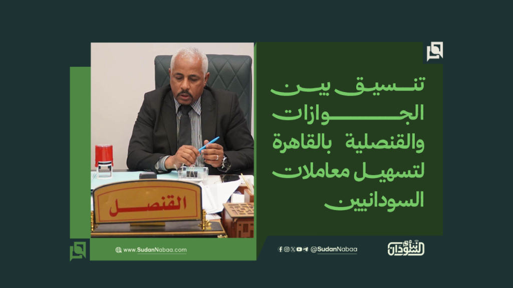 تنسيق بين الجوازات والقنصلية بالقاهرة لتسهيل معاملات السودانيين 1 موقع1 15