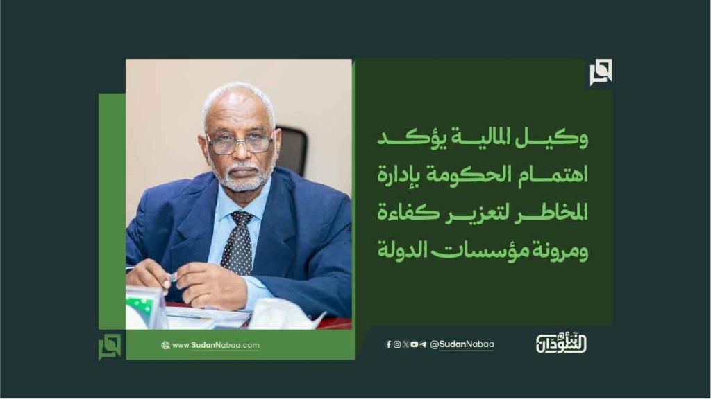 وكيل المالية يؤكد اهتمام الحكومة بإدارة المخاطر لتعزير كفاءة ومرونة مؤسسات الدولة 1 وكيل المالية يؤكد أهتمام الحكومة بإدارة المخاطر لتعزير كفاءة ومرونة مؤسسات الدولة