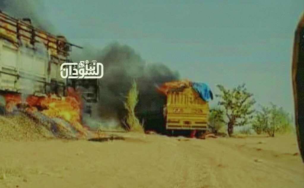 Militia Members Burned Fuel Truck in Wad Banda