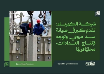 شركة الكهرباء: تقدم كبير في صيانة سد مروي وتوجه لإنتاج العدادات محليًا قريبًا