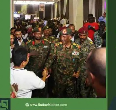 Al-Burhan Attends Sudan Council of Churches Ceremony Praying for Peace 1 Al Burhan Participate in Churchs Celebrations for Sudan Peace