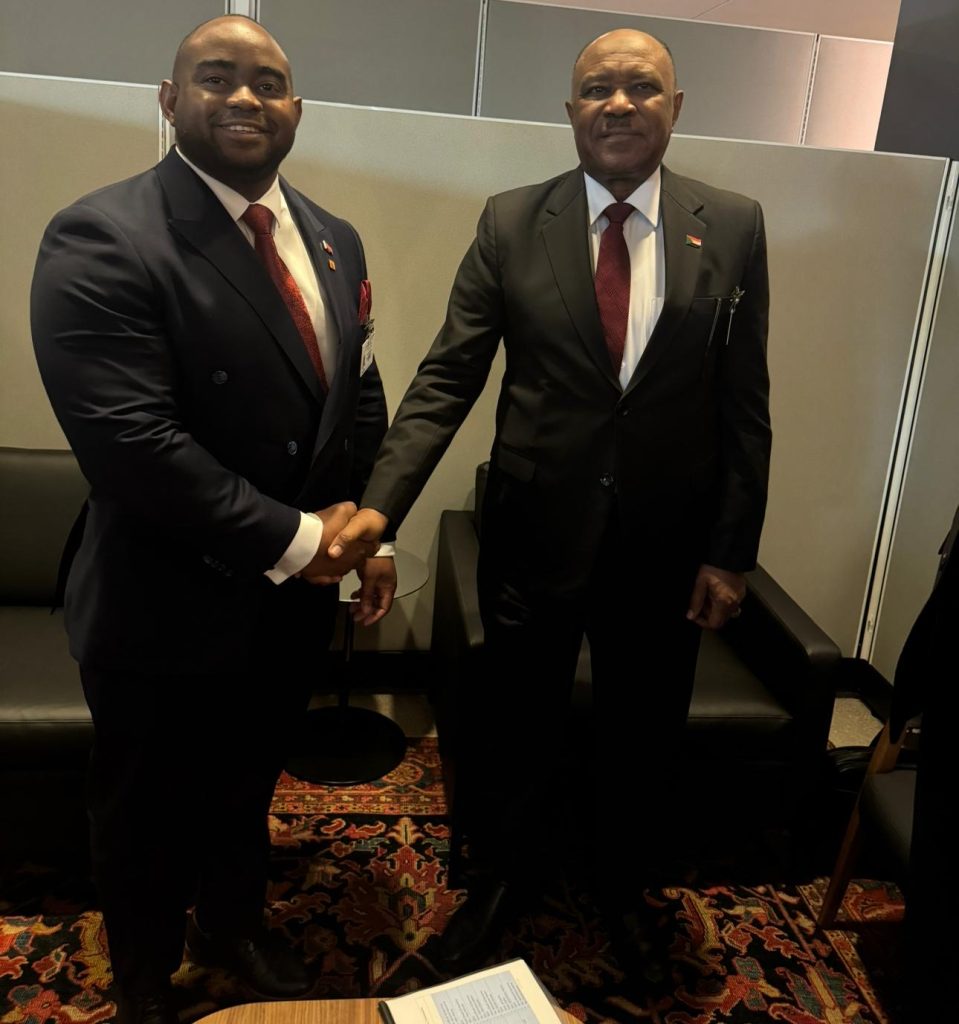 Sudan’s Foreign Minister Meets Trinidad and Tobago Counterpart 1 FM Meets Terndad FM