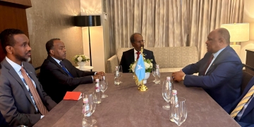 Somali President Receives Foreign Minister 1 Somali President Receives Foreign Minister