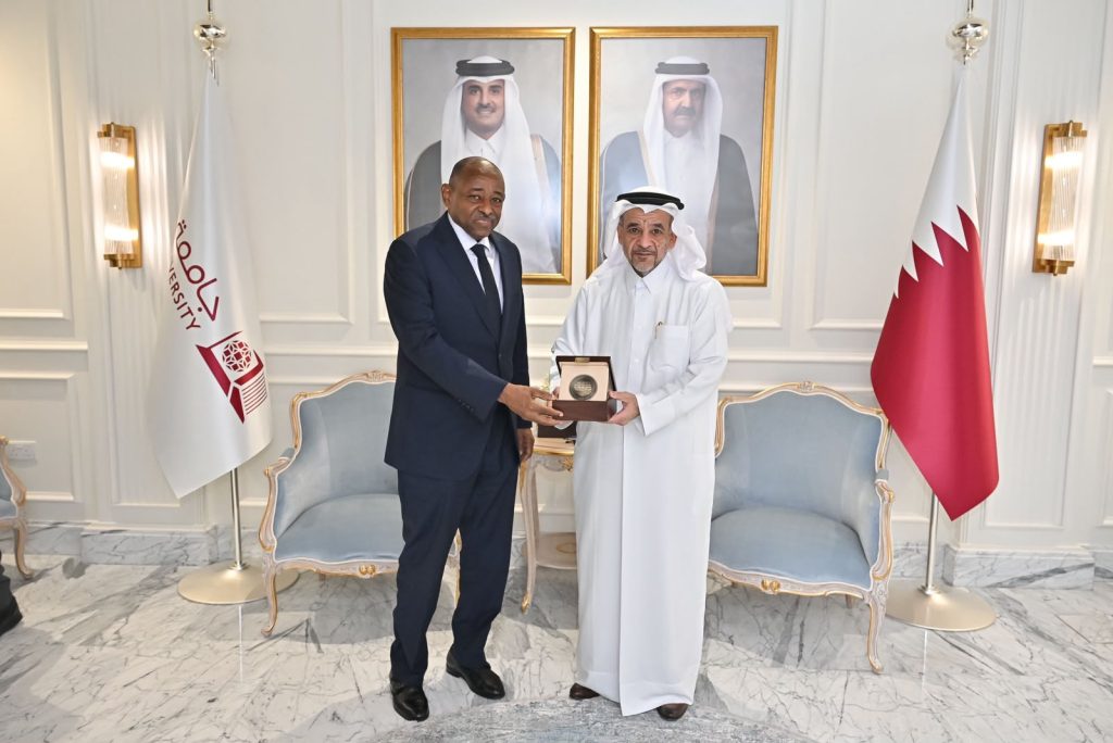 Sudan Ambassador to Doha Meets Qatar University Vice-Chancellor 1 Sudan Ambassador in Qatar