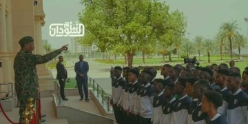 Al-Burhan Honors Sudan U-20 National Team After Winning CECAFA Championship 6 Al-Burhan Honors Sudan U-20 National Team After Winning CECAFA Championship