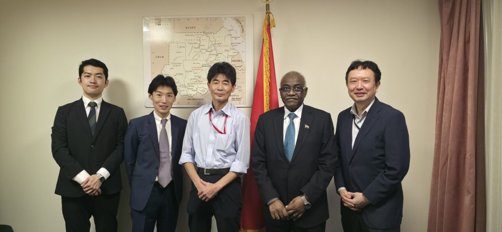 Sudan’s Ambassador in Tokyo Discusses Enhancing Humanitarian Efforts with Japan Platform 1 haidoub