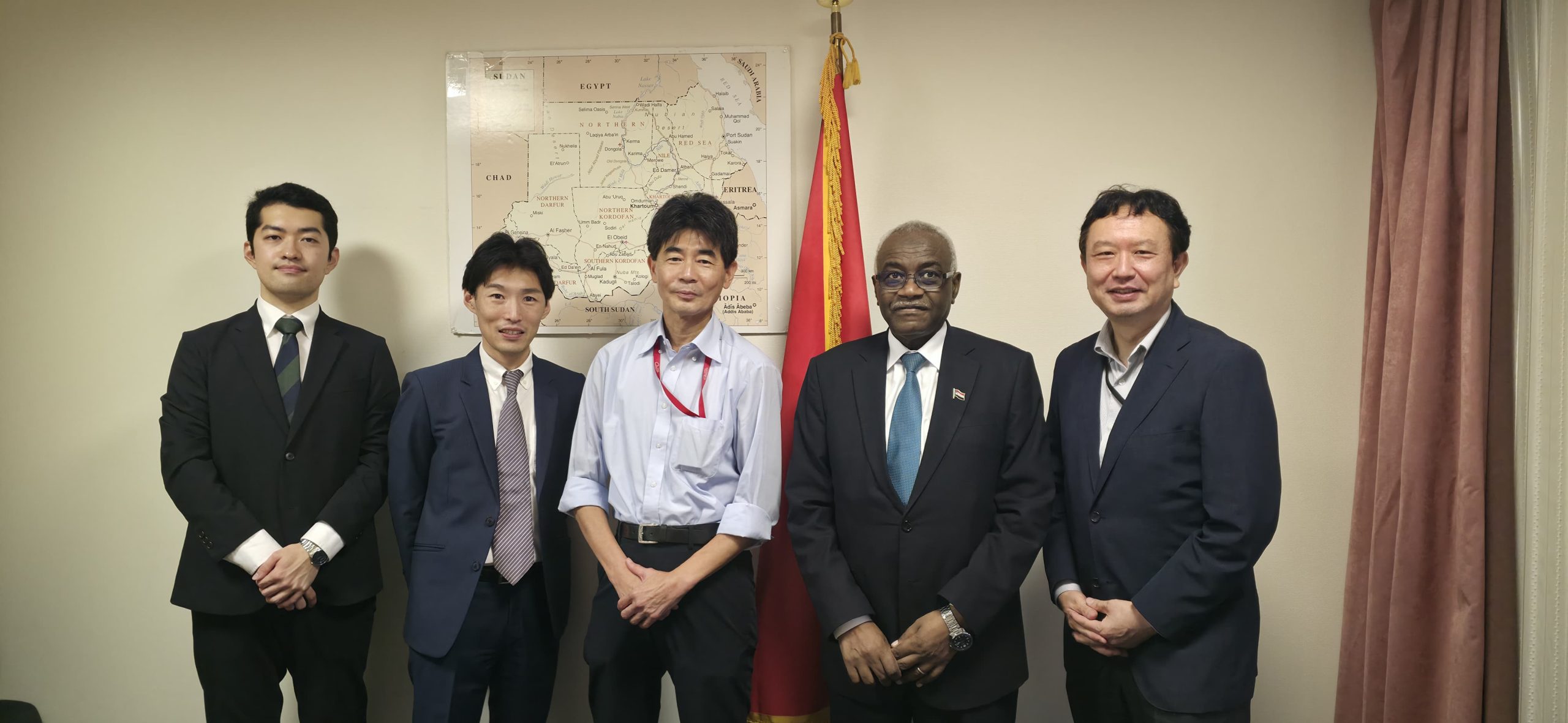 Sudan’s Ambassador in Tokyo Discusses Enhancing Humanitarian Efforts with Japan Platform 7 Sudan’s Ambassador in Tokyo Discusses Enhancing Humanitarian Efforts with Japan Platform