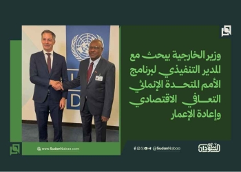 وزير الخارجية يبحث مع المدير التنفيذي لبرنامج الأمم المتحدة الإنمائي التعافي الاقتصادي وإعادة الإعمار