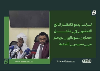 ترك يدعو لانتظار نتائج التحقيق في مقتل معدنين سودانيين ويحذر من تسييس القضية