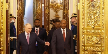 Al-Burhan and Putin Seek Strategic Partnership Between Sudan and ‎Russia