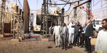 Prime Minister Inspects Al-Markhiyat Electricity Substation 1 Prime Minister Inspects Al-Markhiyat Electricity Substation