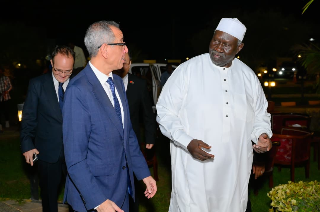 Agar Discusses Ways to Strengthen Cooperation and Develop Bilateral Relations with Egyptian Ambassador to Sudan 1 Agar Discusses Ways to Strengthen Cooperation and Develop Bilateral Relations with Egyptian Ambassador to Sudan