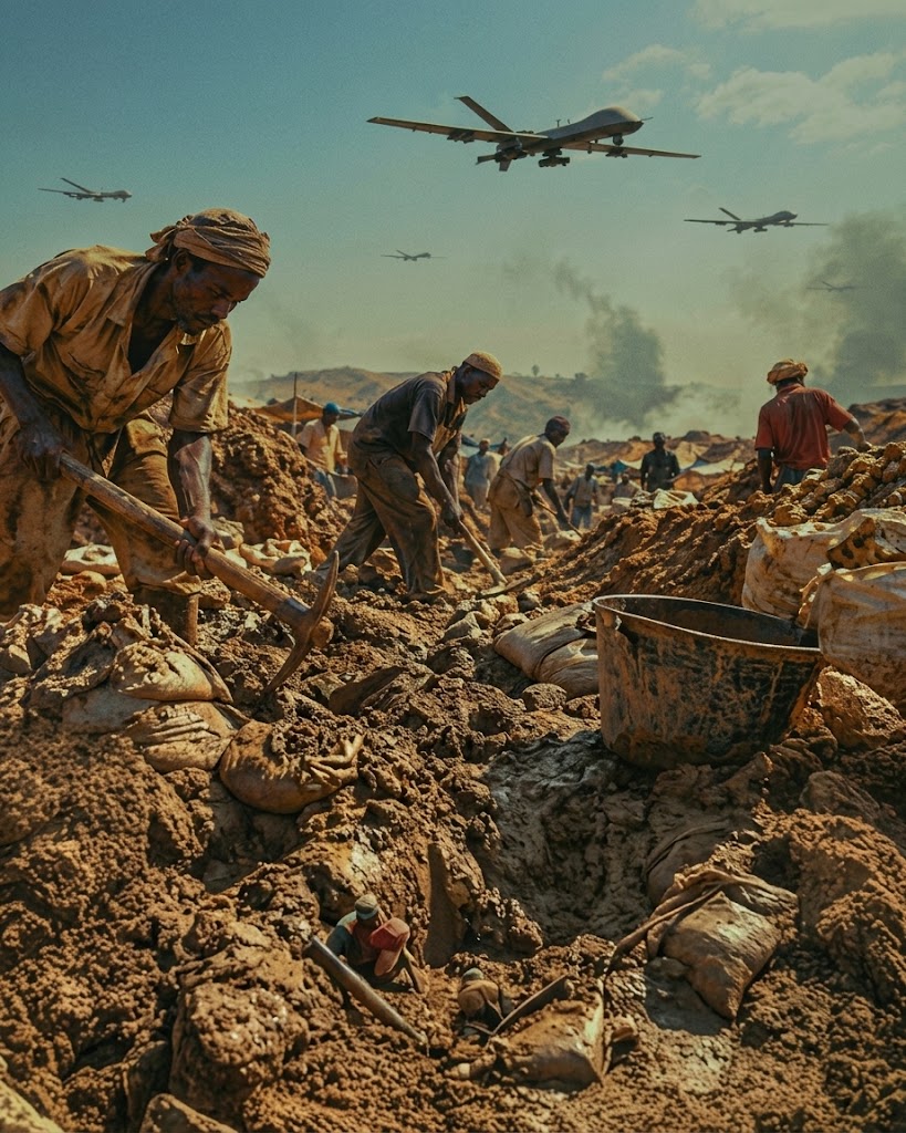 RSF Drone Strikes Kill Dozens of Miners at Bajoun Mine in South Kordofan 2 RSF Drone Strikes Kill Dozens of Miners at Bajoun Mine in South Kordofan