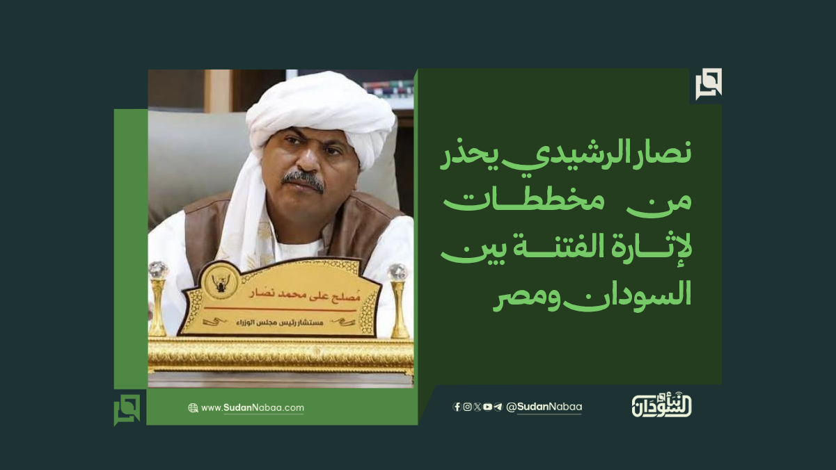 نصار الرشيدي يحذر من مخططات لإثارة الفتنة بين السودان ومصر 10 نصار الرشيدي يحذر من مخططات لإثارة الفتنة بين السودان ومصر