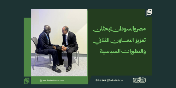 مصر والسودان تبحثان تعزيز التعاون الثنائي والتطورات السياسية