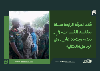قائد الفرقة الرابعة مشاة يتفقد القوات في دندرو ويشدد على رفع الجاهزية القتالية